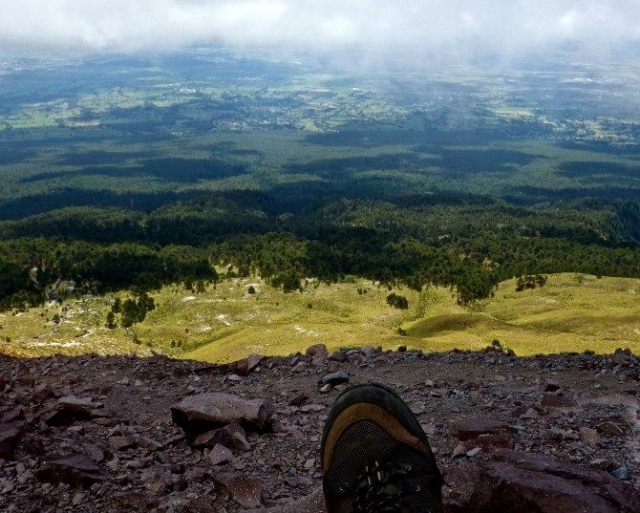 Un descanso en la cima